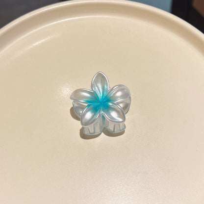 Candy Color Plumeria Rubra Grabber Clip Headdress