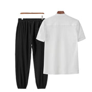 Summer Casual Sports Quick-drying Top Two-piece Set