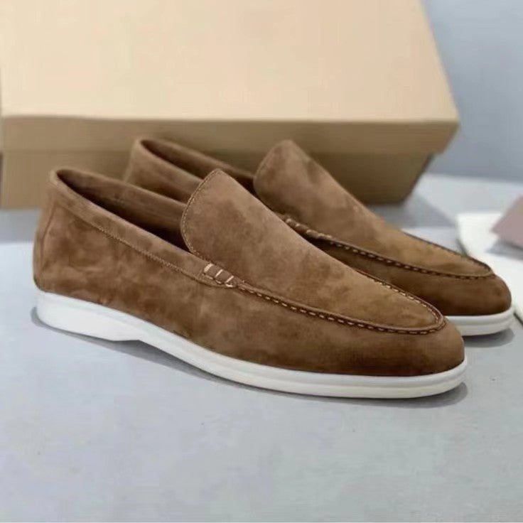 Men's Summer Loafers Casual Flats Slip-on Driving Shoes