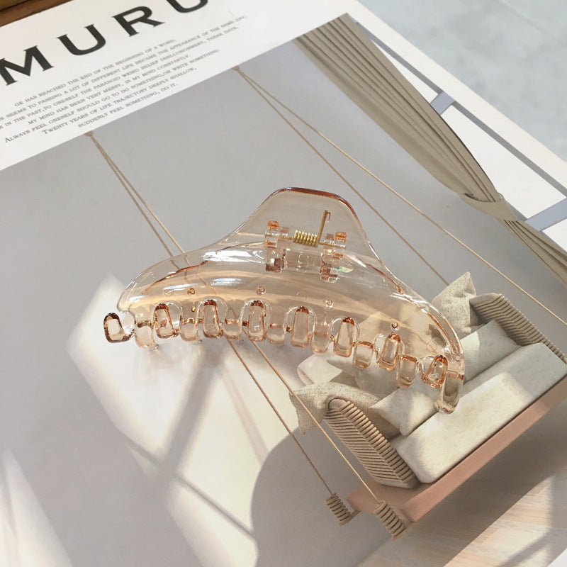 Women's Clear Acrylic Claw Clip