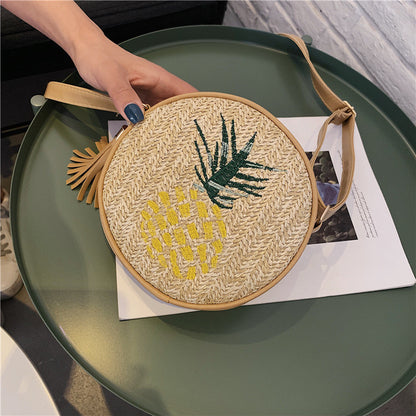 Women crossbody Straw bag