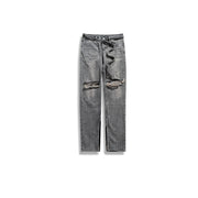 Zipper trousers jeans