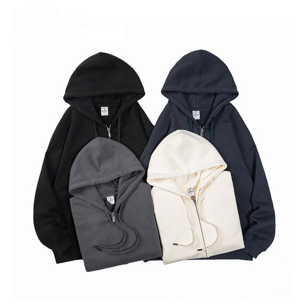 Soft Zipper Hooded Hooded For Men