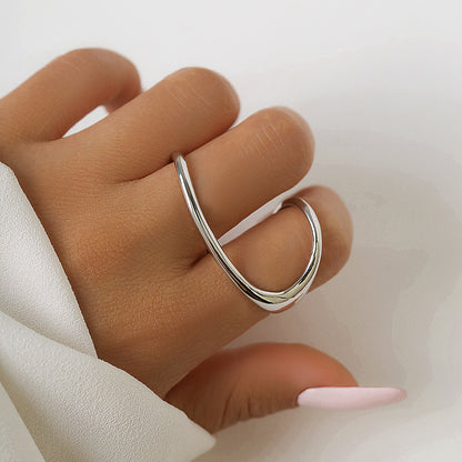 Minimalist Hugging Ring