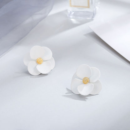 Elegant Floral Flower Earrings