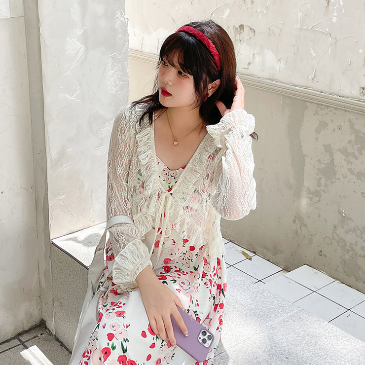 Women's Knee-length Floral Dresses