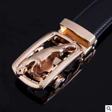 Men's Leather Automatic Belt