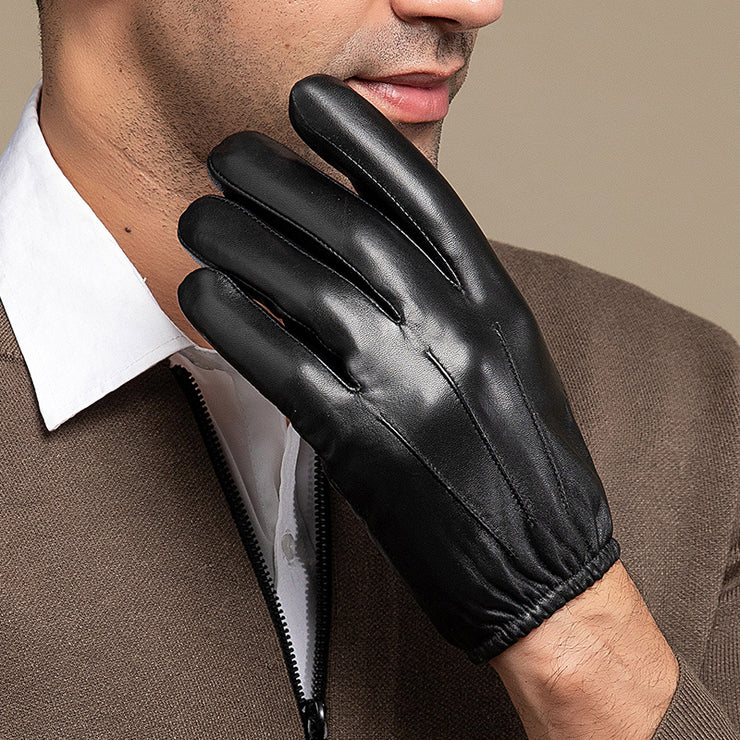 Men Sheep Skin Gloves