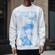 Men's Polyester Printed T-shirt Sweatshirt