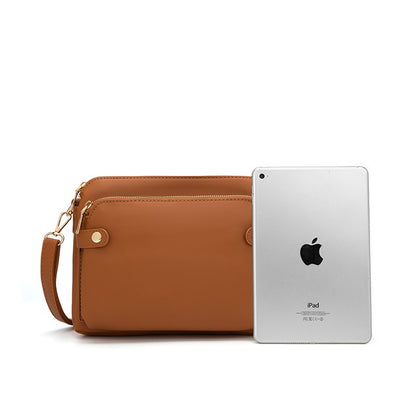 Three Layer Leather Bag