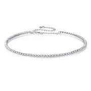 Woman Short Crystal Choker