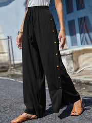 Full Size Tassel Wide Leg Pants