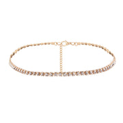 Woman Short Crystal Choker