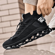 Breathable flying knit men's sneakers