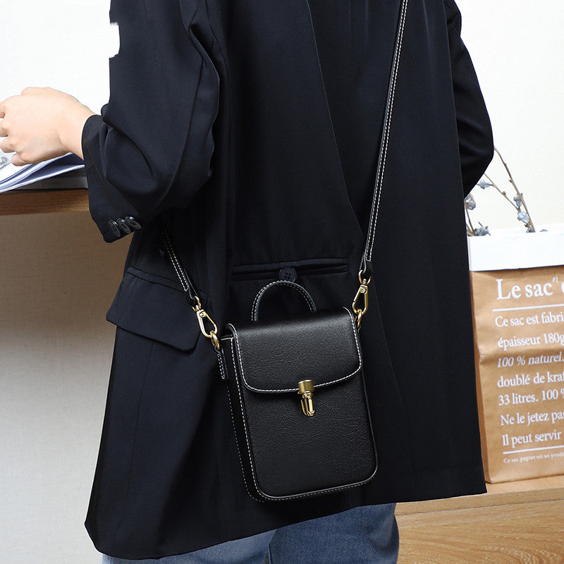 Leather Mini crossbody Small Bag Women
