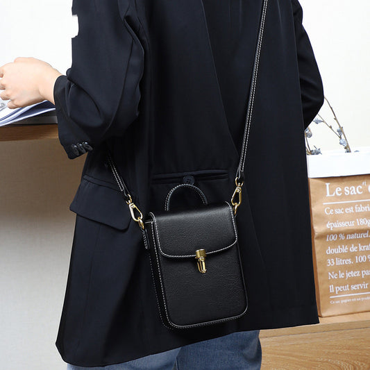Leather Mini crossbody Small Bag Women