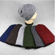 winter warm wool knit caps