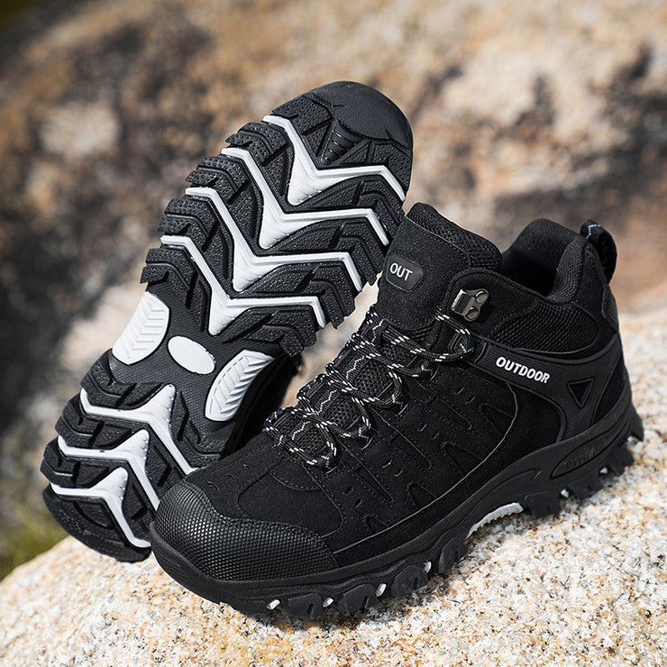 Men's High-top Hiking Non-slip Shoes