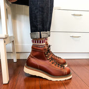 Retro Handmade Round Head Boots