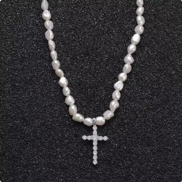 Men Irregular Pearl Chain