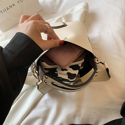 PU Bucket Top Handle Bags