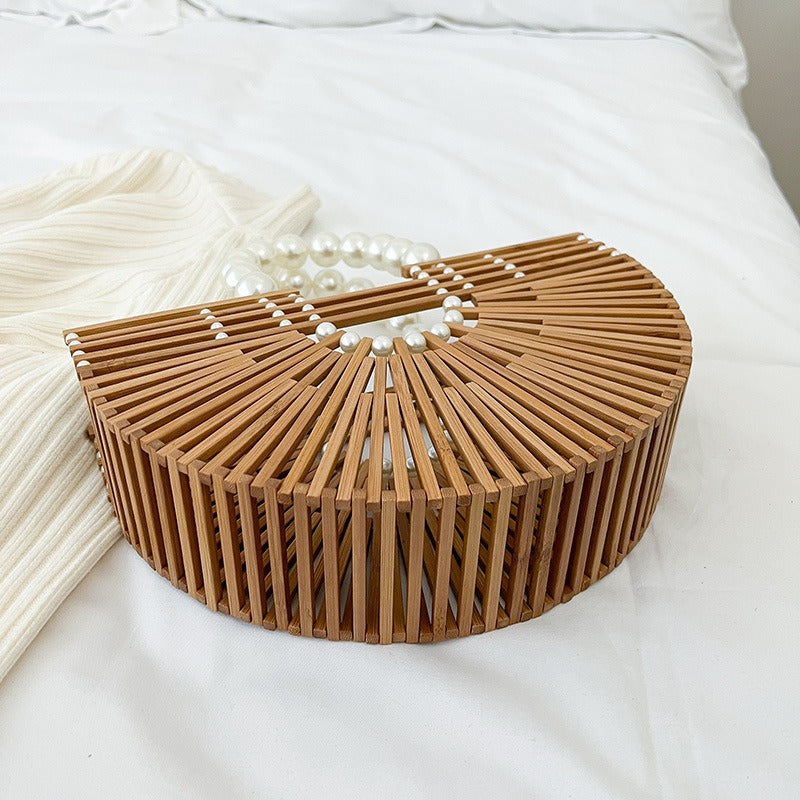 Super Fire Handwoven Bamboo Joint Bag
