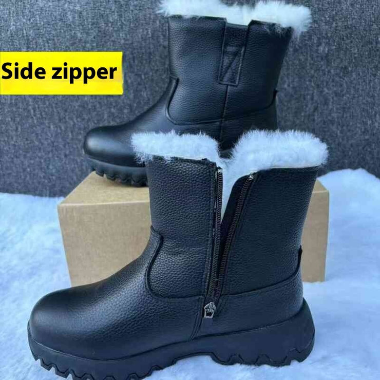 Men Cotton-padded Waterproof Thick Boots