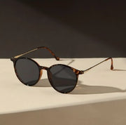 Metal Round Sunglasses For