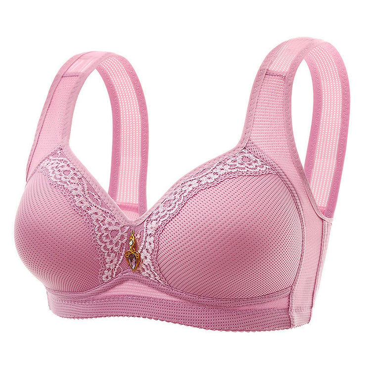 Women's Breathable Fabric Adjustable Bra