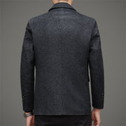 Men Tweed Blazer