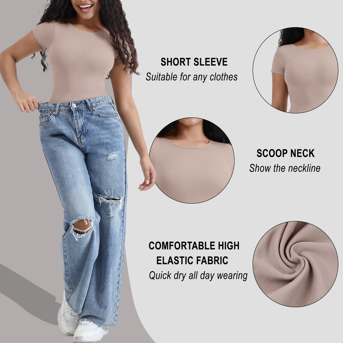 SleekFit Short Sleeve Bodysuit