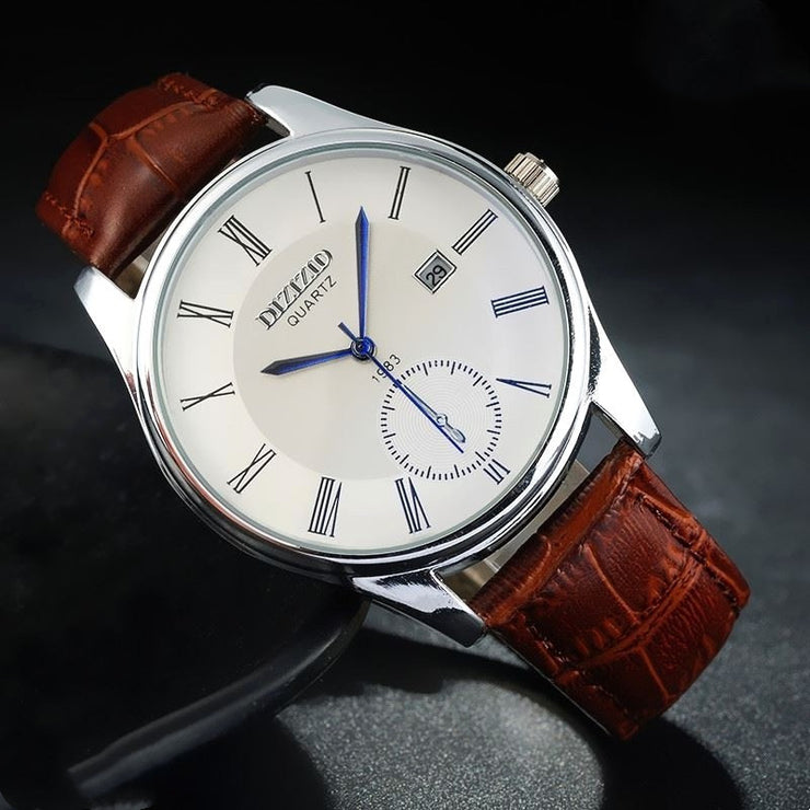 Leather Automatic Watch