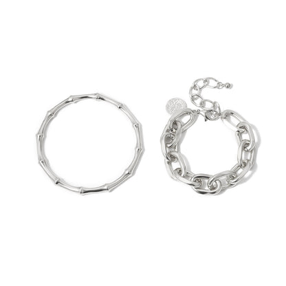 Retro Coins Multi-Layer Bracelet set