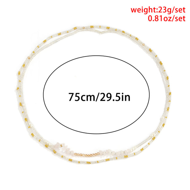 Women's Simple Beaded Waist Chain