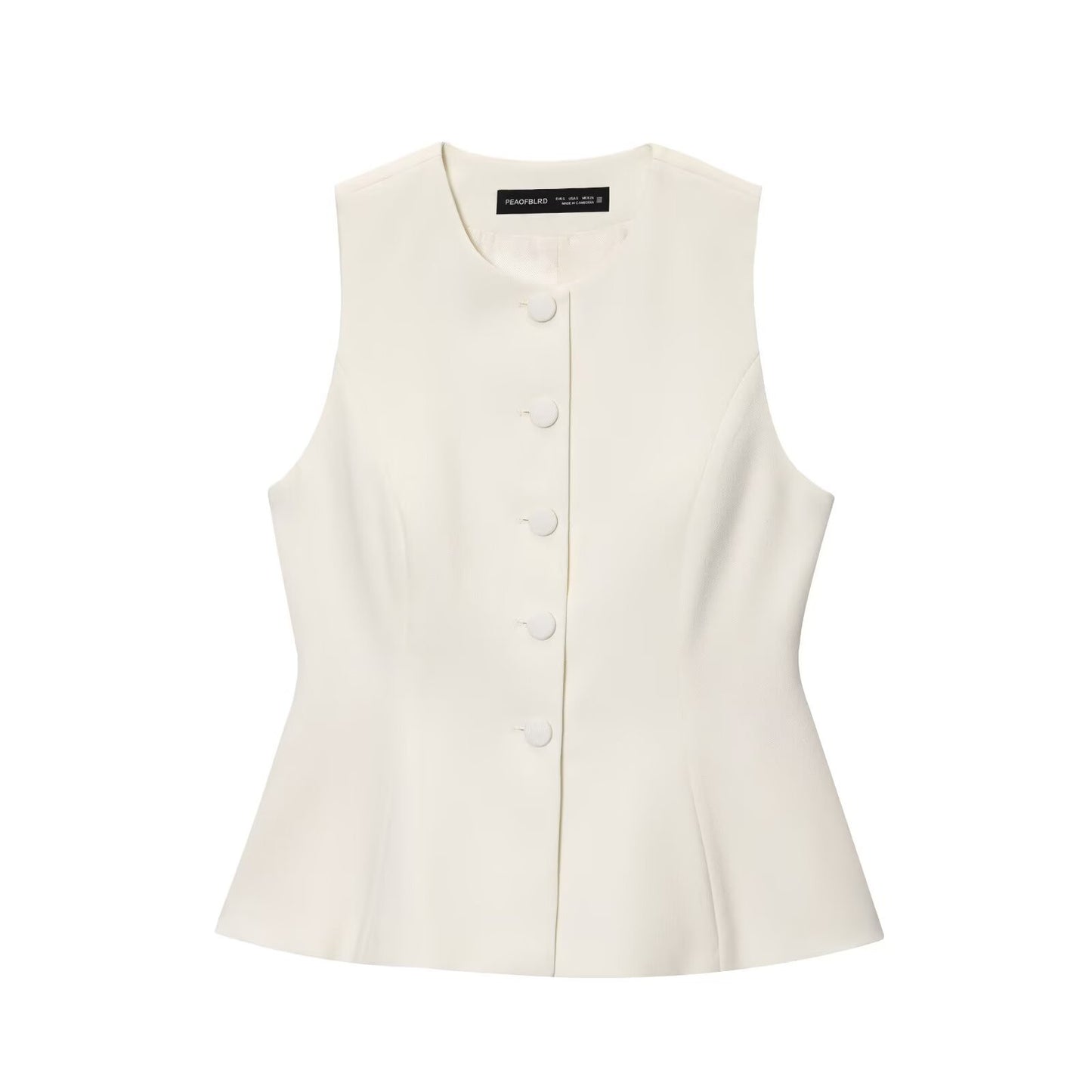 Womens hemline vest+pants set