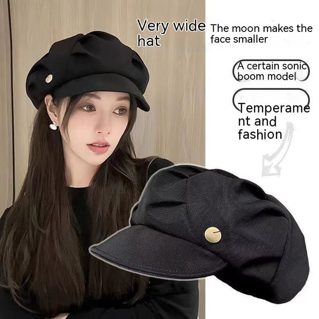 Women's Elegant Cloud Peaked Beret Cap