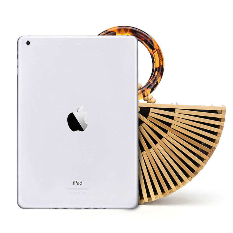 Bamboo Top Handle beach Bag