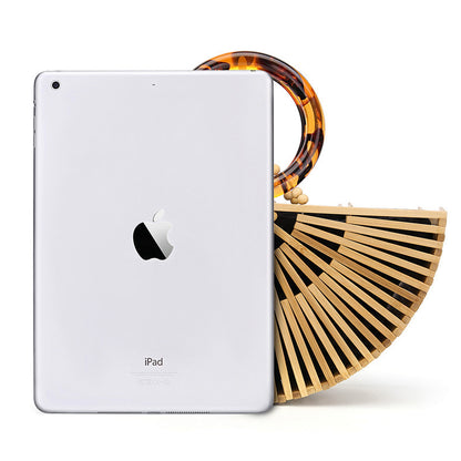 Bamboo Top Handle beach Bag