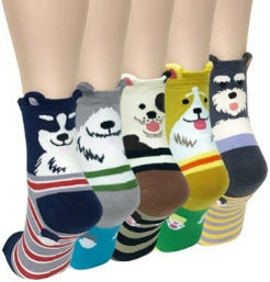 Women's Cotton Mid-calf Length Socks