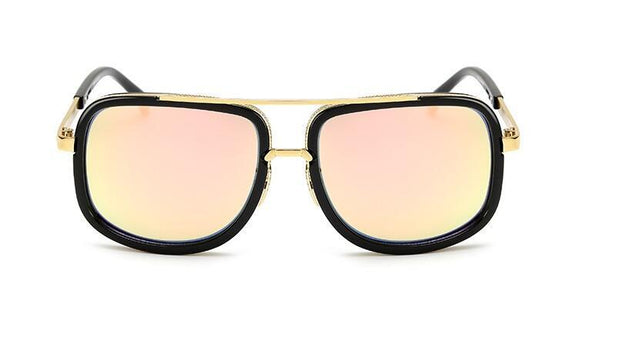 Flat Top Square Sunglasses For Men