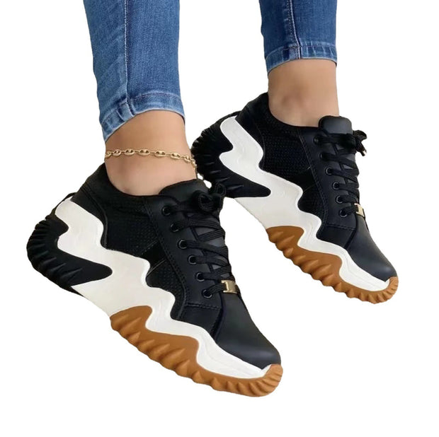 Women Lace-up Sports Sneakers