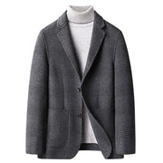 Hand-stitched Double-sided Woolen Blazer