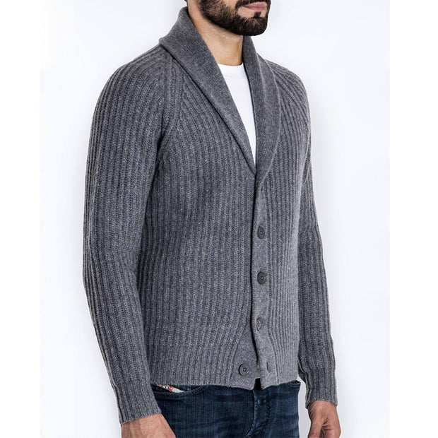 Thick Long Sleeve Men Cardigan