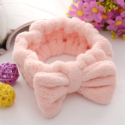 Face wash head band