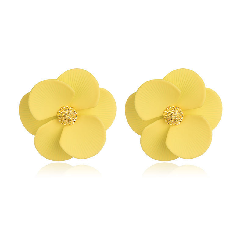 Elegant Floral Flower Earrings