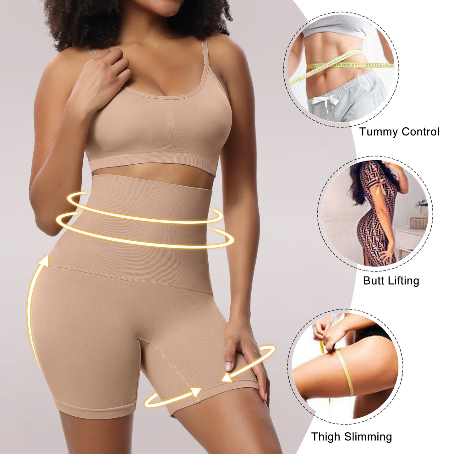 High-Waist Tummy Control tights