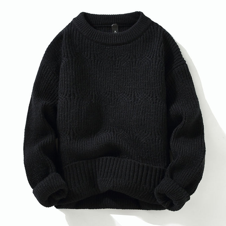 Round Neck Pullover Base New Men's Sweater