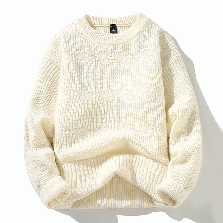 Round Neck Pullover Base New Men's Sweater