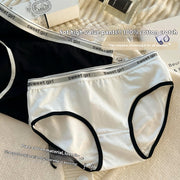 Mid-Waist Breathable Cotton Underwear