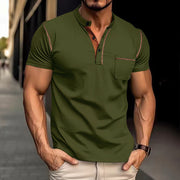 Men's Short-sleeved Casual Polo Shirt